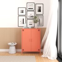 Metall Möbel Pera7, Sideboard 2 Türen -  80,5 x...