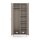 Metall Möbel Pera12, Kleiderschrank 2 Türen - 80,5 x 50 x 189,5 cm Beige