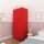 Metall Möbel Pera12, Kleiderschrank 2 Türen - 80,5 x 50 x 189,5 cm Rot