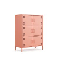 Metall Möbel Pera9, Sideboard 6 Türen - 80,5 x...