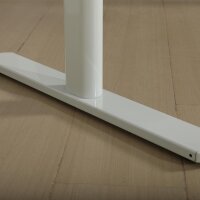 Tischgestell höhenverstellbar Weiß