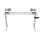 Tischgestell höhenverstellbar Weiß