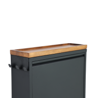 Schuhkipper Abdeckplatten Buche Dekor dunkel