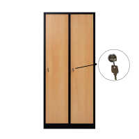 2-türiger, unterteilter spezieller Umkleideschrank,...