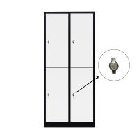 Halb 4-türiger spezieller Umkleideschrank,...