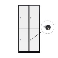 Halb 4-türiger spezieller Umkleideschrank,...
