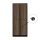 Halb 4-türiger spezieller Umkleideschrank, Heybe Dekor, Kombinationsschloss, RAL 9005 Schwarz, 80×50×180