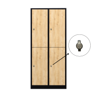 Halb 4-türiger spezieller Umkleideschrank,...
