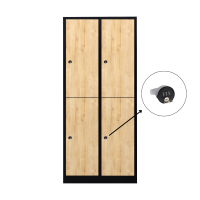 Halb 4-türiger spezieller Umkleideschrank,...