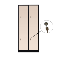 Halb 4-türiger spezieller Umkleideschrank, Sandstein...