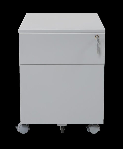 Rollcontainer, Schreibtischcontainer, 2 Schübe