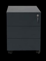 Rollcontainer, Schreibtischcontainer, 3 Schübe