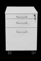 Rollcontainer, Schreibtischcontainer Holz, 3 Schübe,...