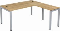 Schreibtisch Tetra, 180 cm, inkl. Anbau rechts o. links...