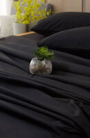 Spannbettlaken, 100X200 cm, schwarz